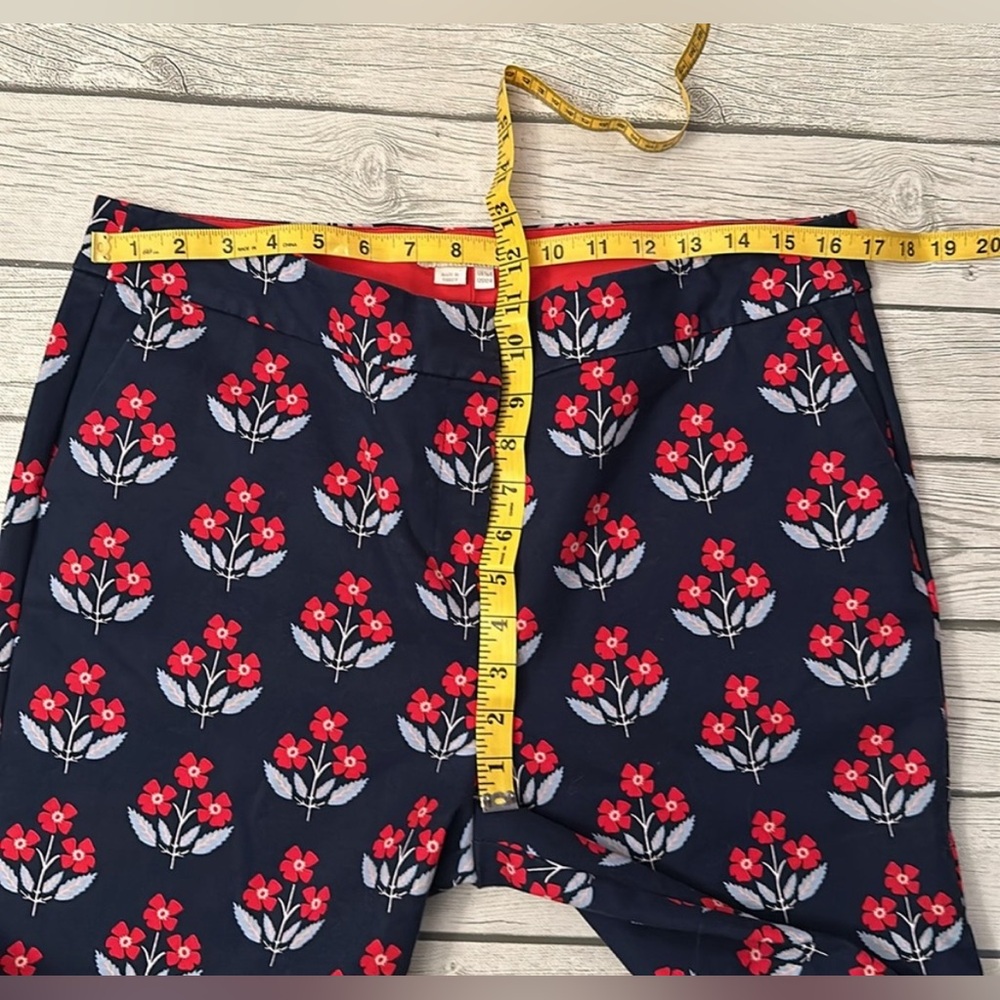Boden floral navy casual pants - Picture 8 of 13